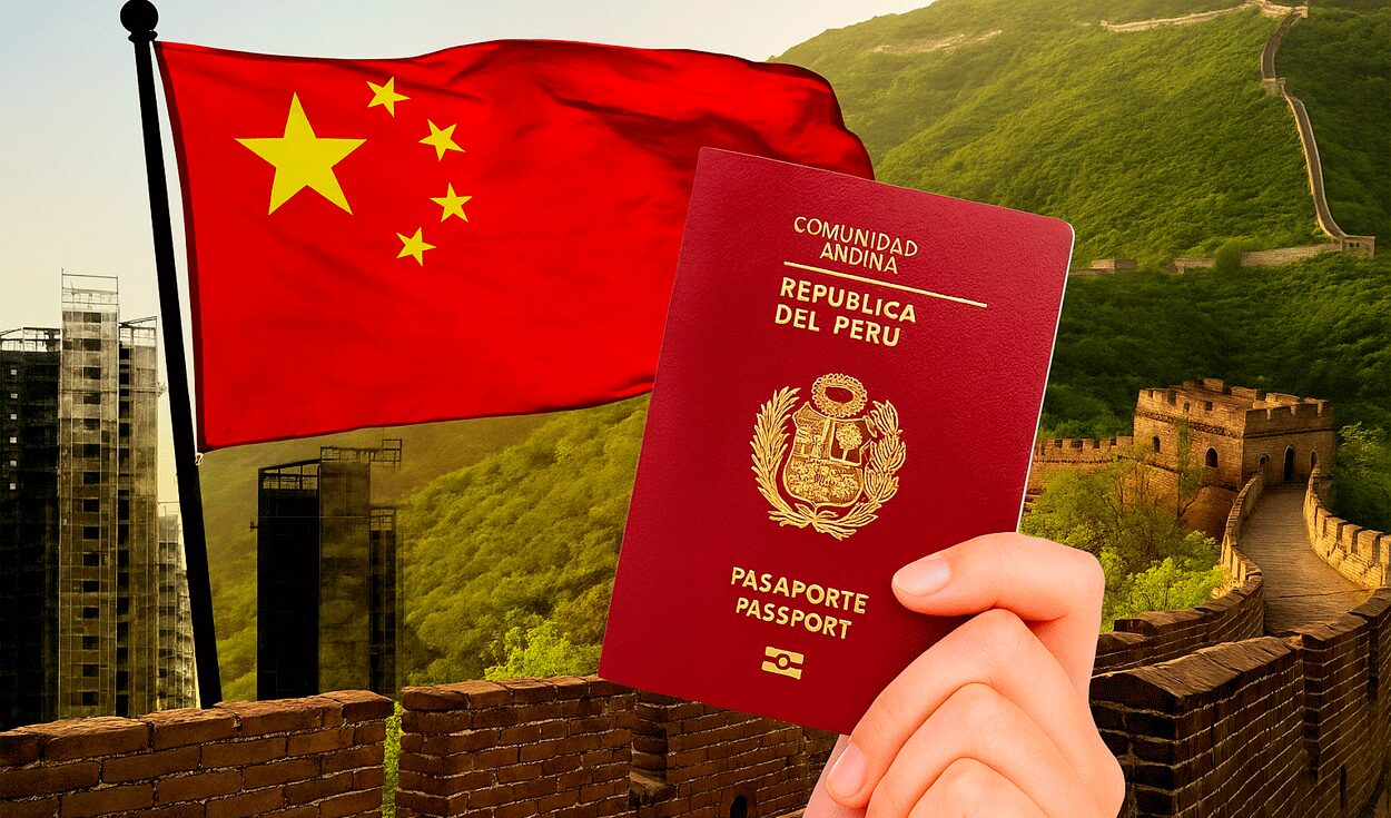 requisitos para viajar a china desde perú
